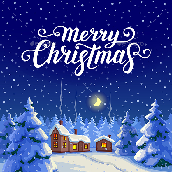 Christmas Greeting Card Template