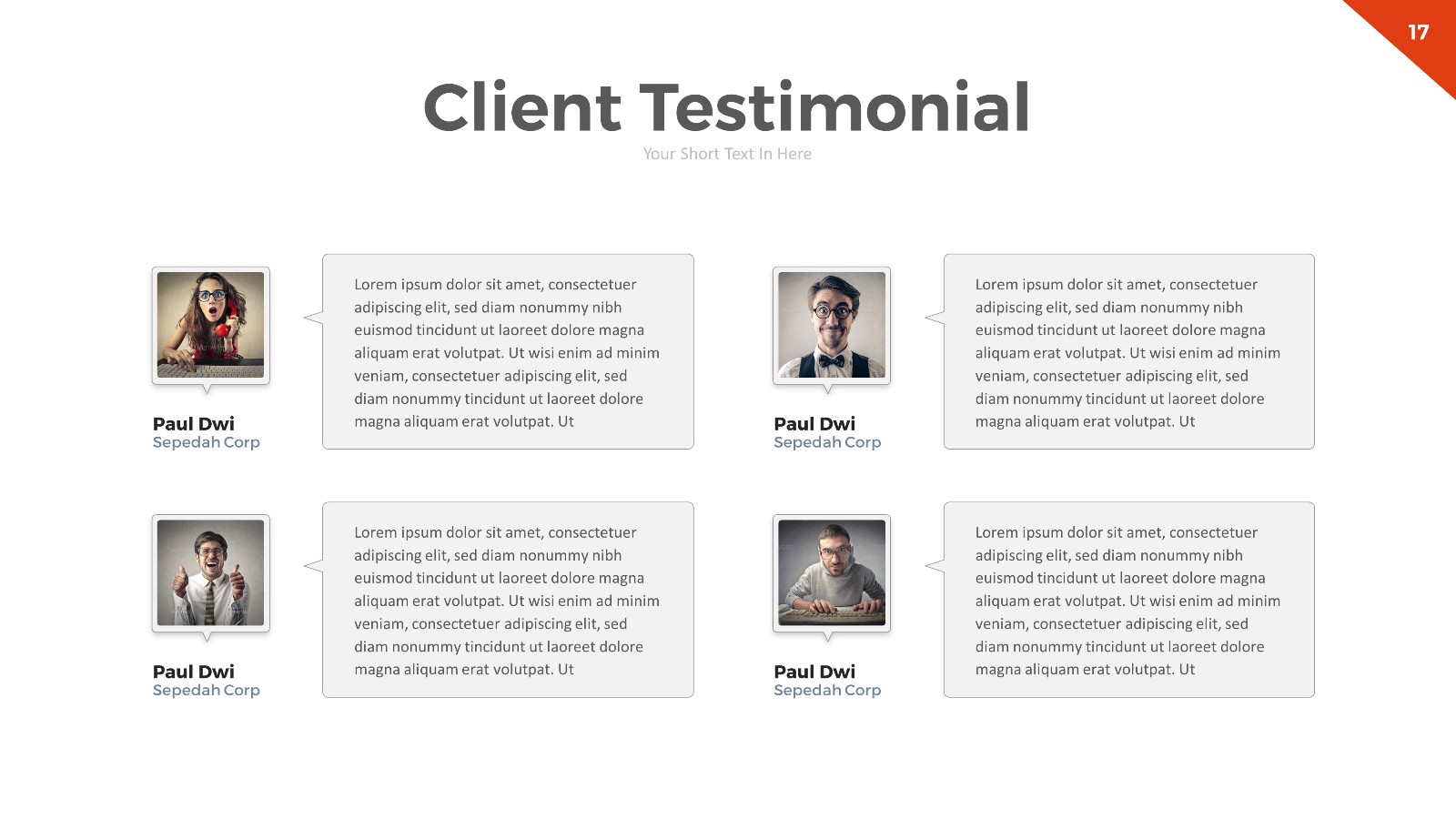 Testimony PowerPoint Template by RRgraph | GraphicRiver