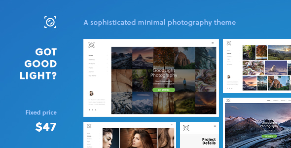 Unique Horizontal Photography WordPress Theme What if⦠Your theme was minimalistic, yet rather unique with its layout Your galleries were s