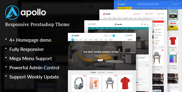 JMS Apollo - Responsive Prestashop Theme 1.7