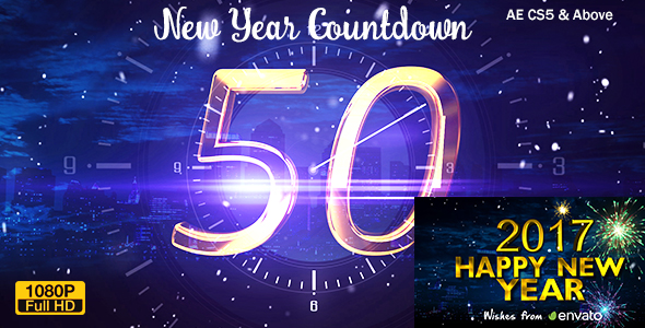 New Year Countdown 2017 by smartvfx | VideoHive