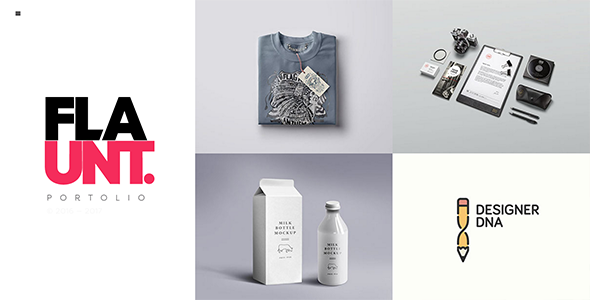 Flaunt - Muse Portfolio Template