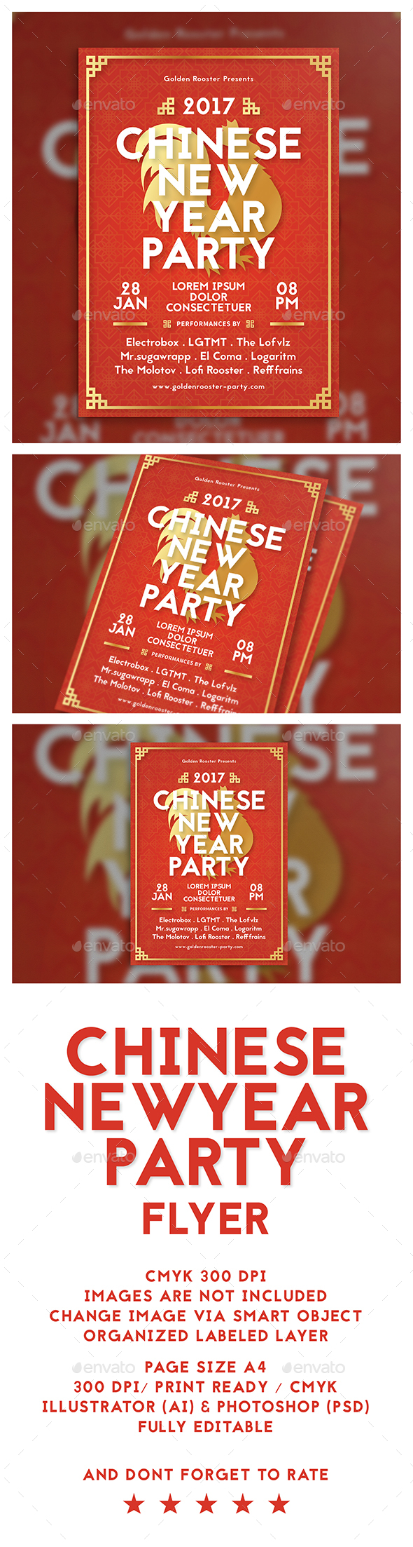 Chinese New Year Flyer