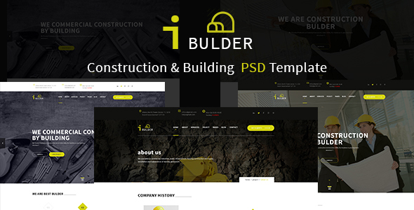 iBULDER - Construction & Building Template