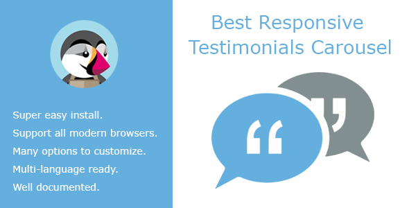 Best Responsive Testimonials Carousel