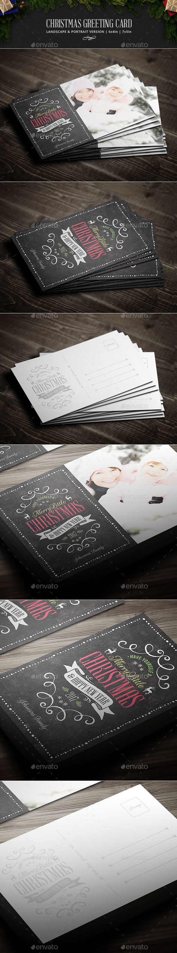 Christmas Greeting Card/Postcard