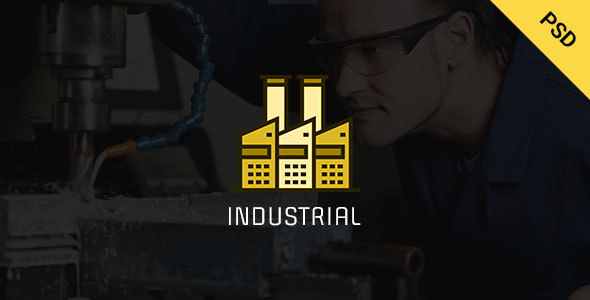 Industrial - Industry & Business PSD Template