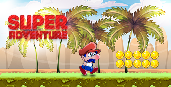 SUPER ADVENTURE GAME WITH ADMOB - BUILDBOX & ECLIPSE PROJECT
