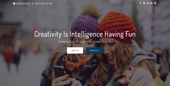 Safa - Simple & Easy Creative One Page Template