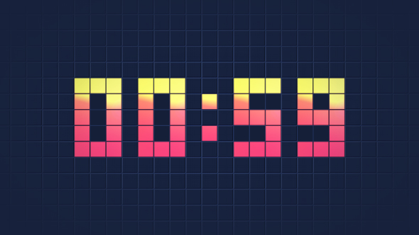 Digital Clock Countdown After Effects Template Videohive 19223562 After Effects Project Files After Effects Countdown Template