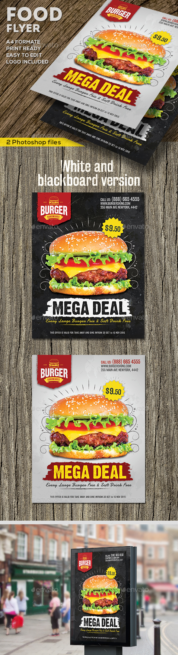 Food Promotional Flyer