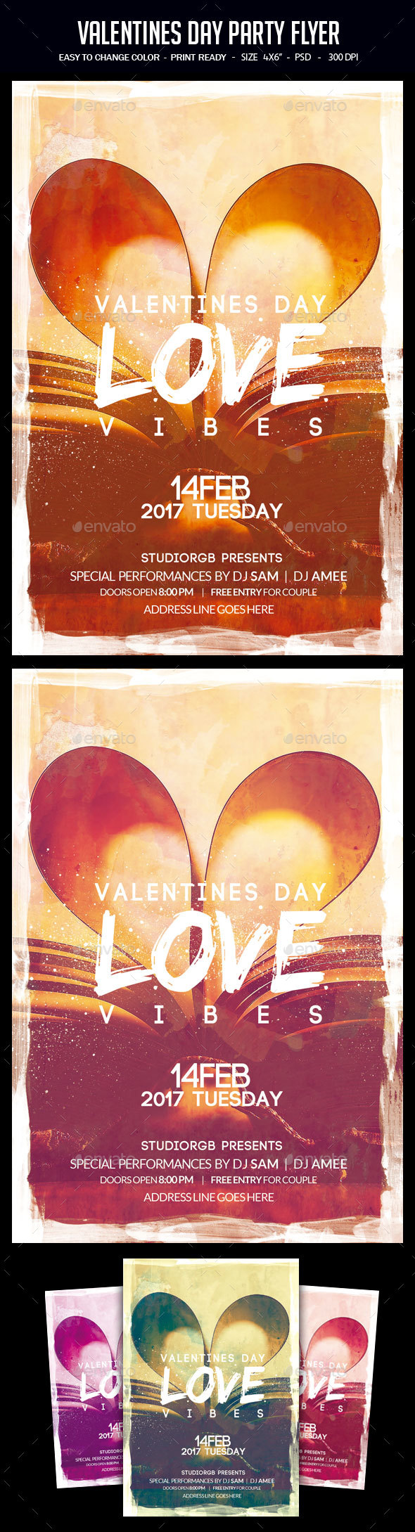 Valentines Day Flyer