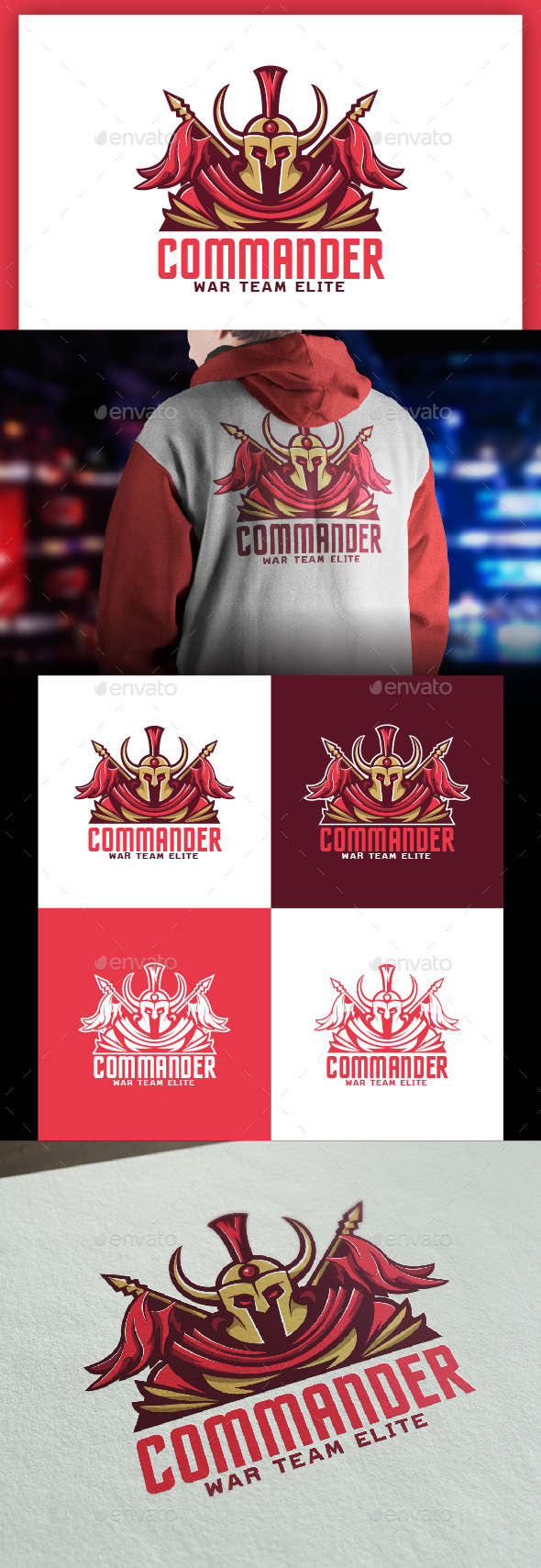 Commander Logo Template