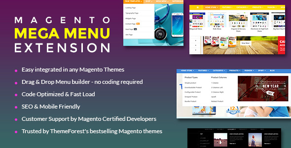 Magento 2 Mega Menu Extension - EM MegaMenu2
