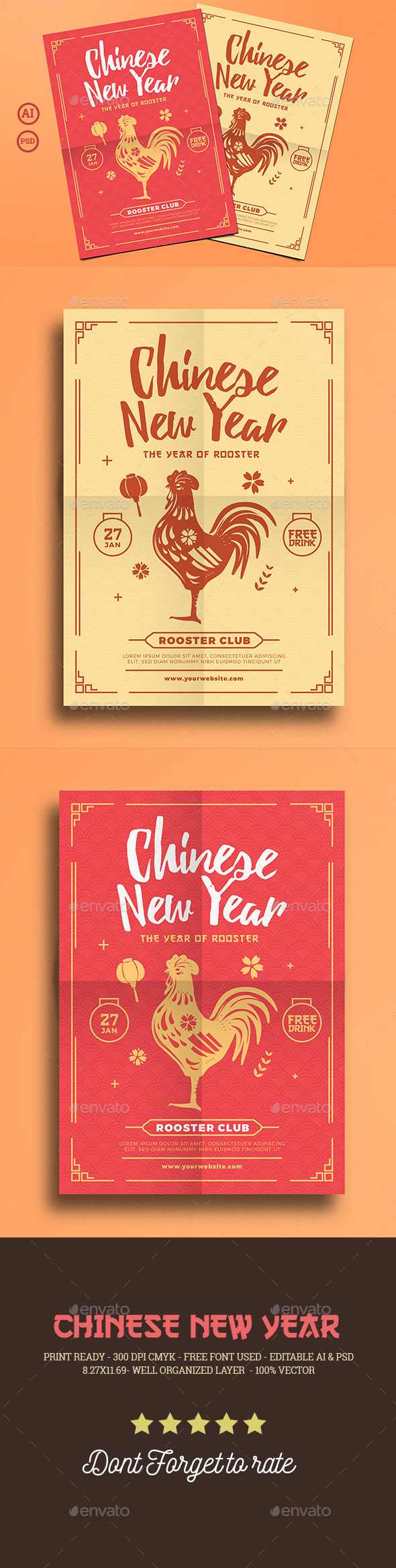 Chinese New Year Flyer