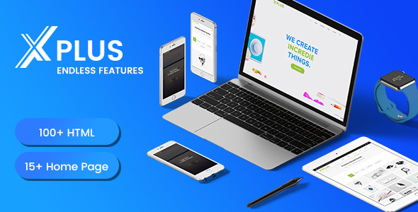 xPlus - Material Design Based Multipurpose HTML5 Template
