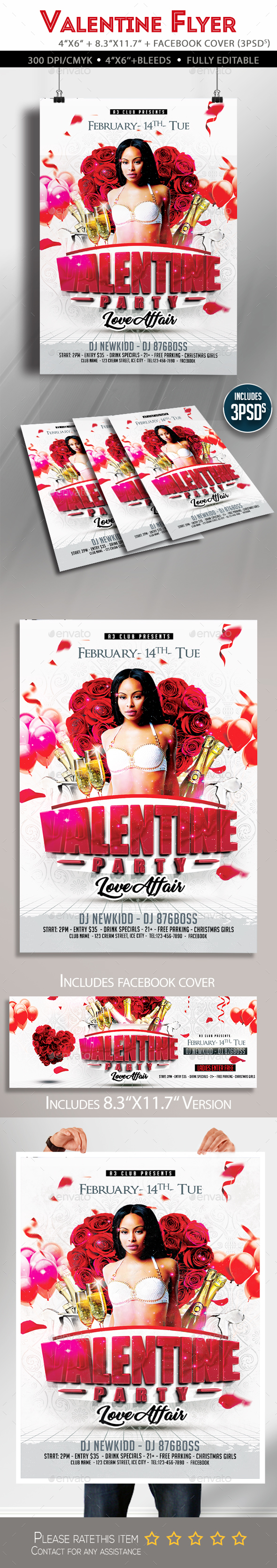 Valentine Party Flyer