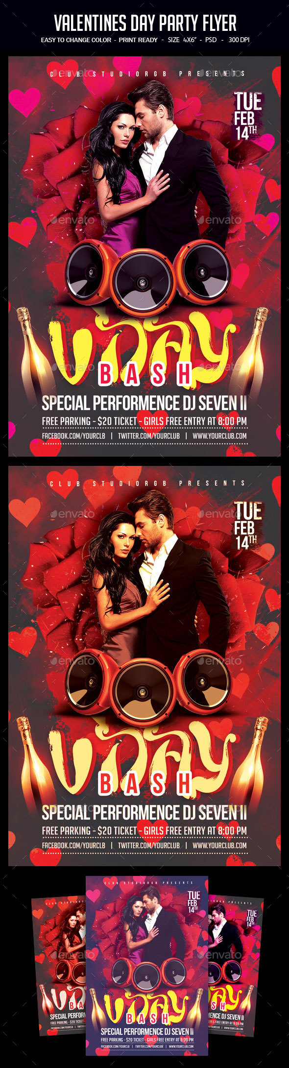 Valentines Day Flyer