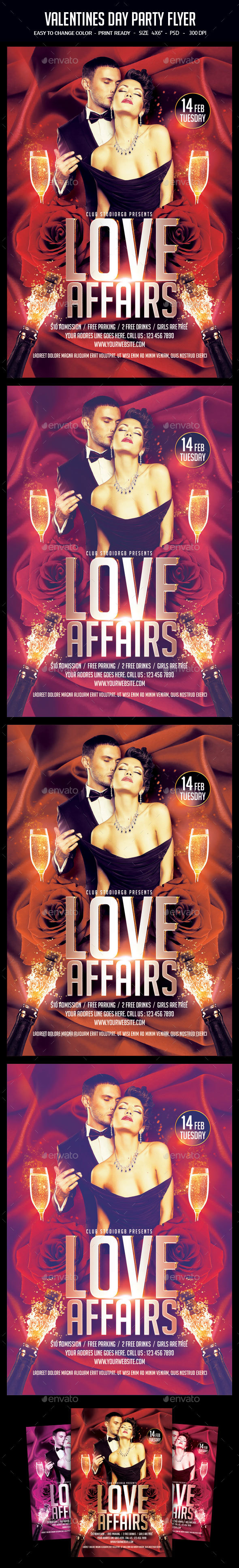 Valentines Day Flyer