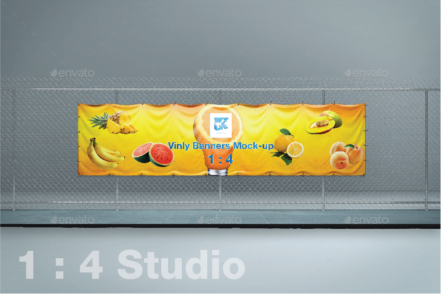 vinyl banner mock up by kenoric graphicriver vinyl banner mock up by kenoric graphicriver