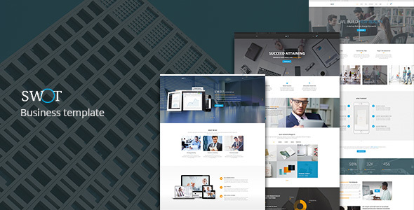 SWOT — Multi-Concept Business PSD Template