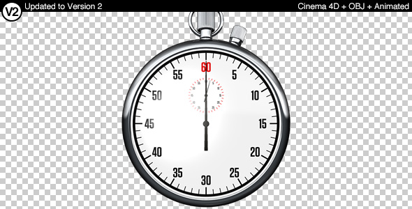 Stopwatch - 3DOcean Item for Sale