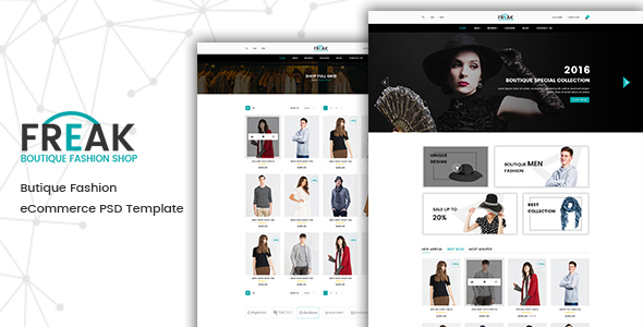Freak - eCommerce Fashion Template