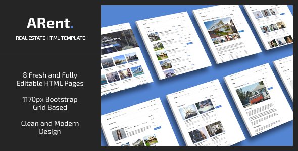 ARent — Real Estate Agency HTML Template