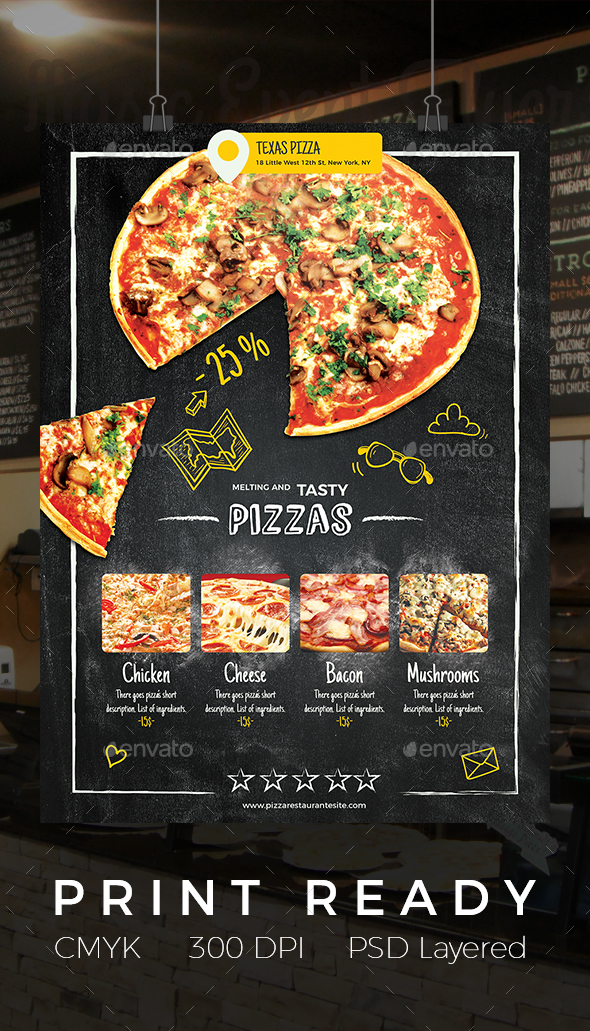 Pizza Restaurant Flyer