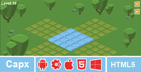 Isometric Puzzle - Construct 2 Puzzle Game