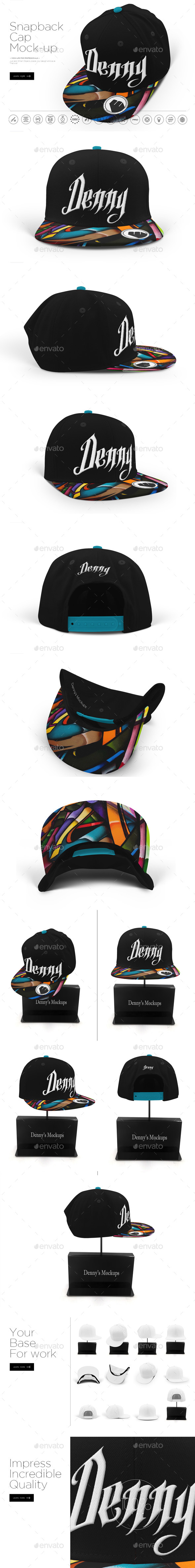 Snapback Cap Mock-up