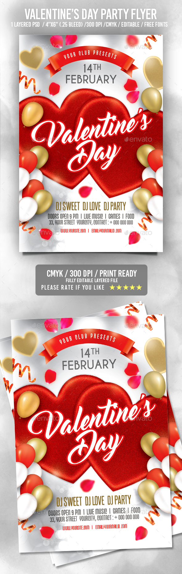 Valentine Flyer