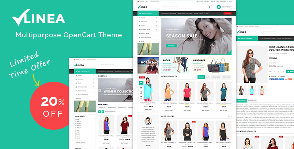 Linea - Multipurpose Responsive OpenCart Theme