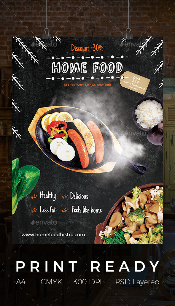 Home Food Flyer