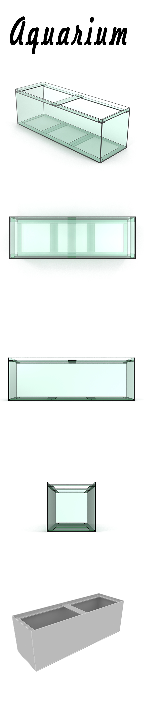 Aquarium - 3DOcean Item for Sale