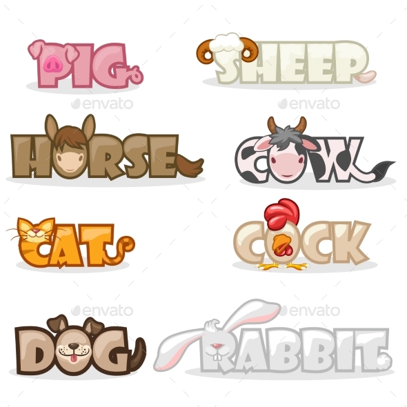 Animal Text Name