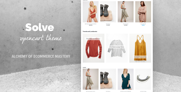 Solve - Premium OpenCart Theme