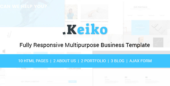 Keiko - Multipurpose Business HTML Template