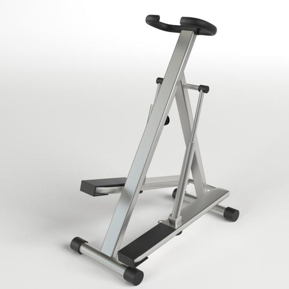 Gym Equipment - Stepper Glute Machine - 3DOcean Item for Sale