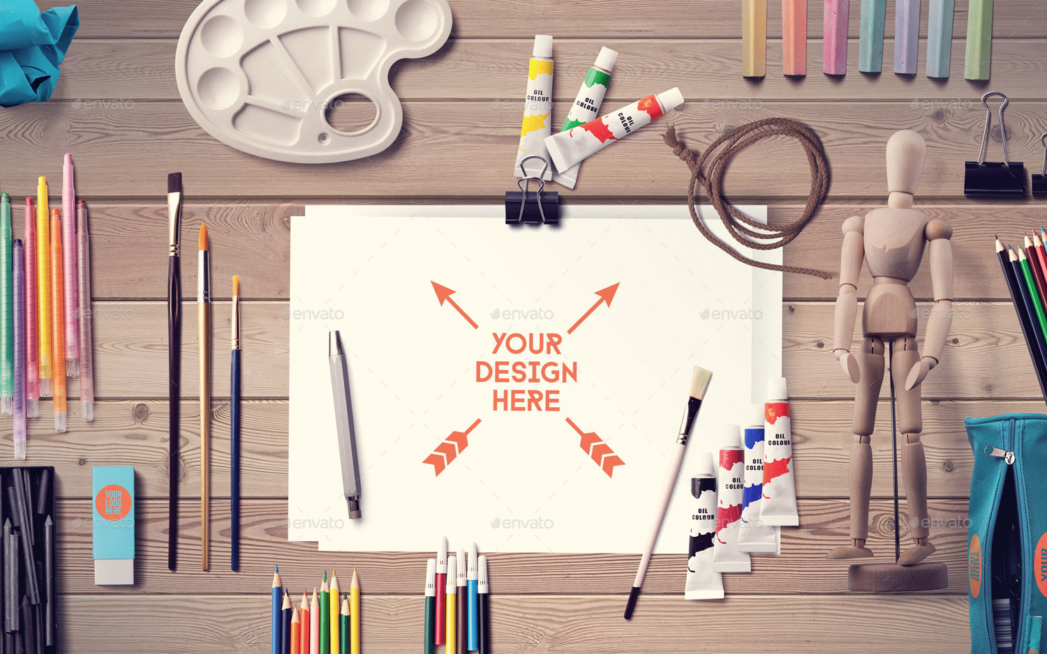 Download Back To School Mockups and Hero Image Scene Generator by CreativeForm