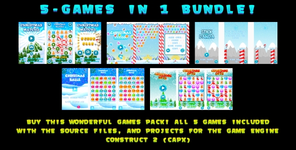5-WINTER GAMES IN 1 BUNDLE! (CAPX)