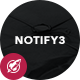 Notify3 - Notification Email + Themebuilder Access 