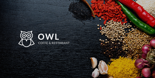 OWL - Cafe & Restaurant Drupal 8 Template