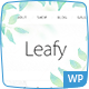 Leafy Minimal WordPress Blog 