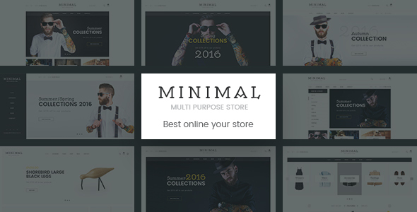 Minimal - Summer Fashion Ecommerce HTML5