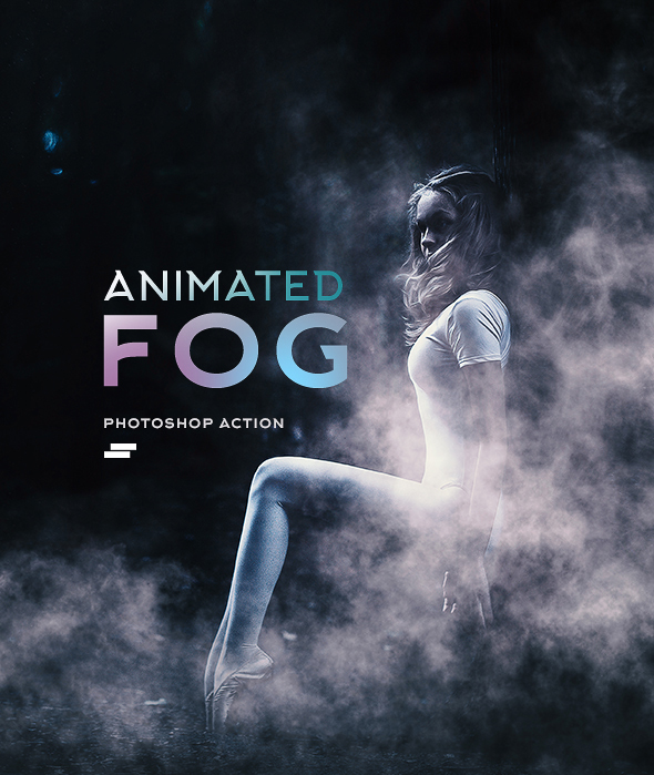 Gif Animated Fog Photoshop Action