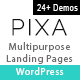 Pixa - Multipurpose Landing Page WordPress Theme with Page Builder 