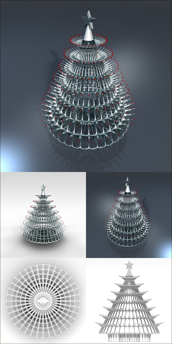 Abstree 3D Model - 3DOcean Item for Sale