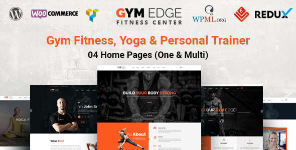 GymEdge - Gym Fitness WordPress Theme