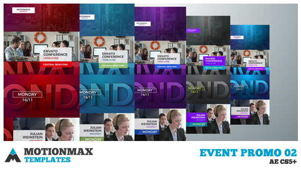 Event Promo 02 After Effects Template Videohive 19323846 After Effects Project Files After Effects Event Promo Templates Free